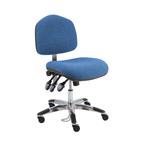 Fabric ESD Wide Chair Desk H and Aluminum Base, 18"-23" H  Three Lever Control